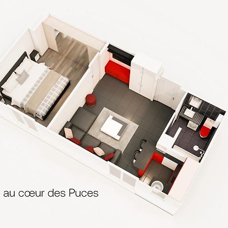 شقة Marche Aux Puces De Saint-Ouen المظهر الخارجي الصورة